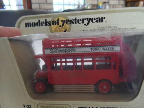 MATCHBOX Y23 1922 AEC S TYPE OMNIBUS [SCHWEPPEW [M6]
