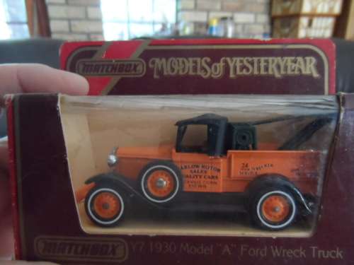 MATCHBOX Y7 1930 MODEL A FORD BREAKDOWN TRUCK  [M6]