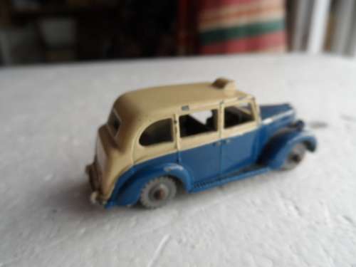 DINKY DUBLO 067 VINTAGE ORIGINAL AUSTIN FX3 TAXI, GREY WHEELS [M37]