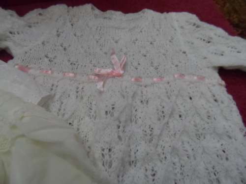 Beautiful vintage baby/dolls clothes some handmade some new