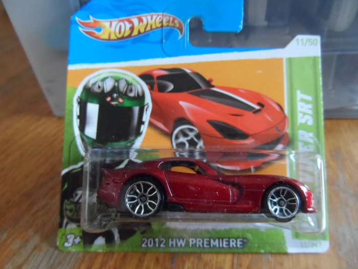 2012 NEW MODELS Hot Wheels 2013 VIPER SRT 11/247 -sealed short card-[m51]