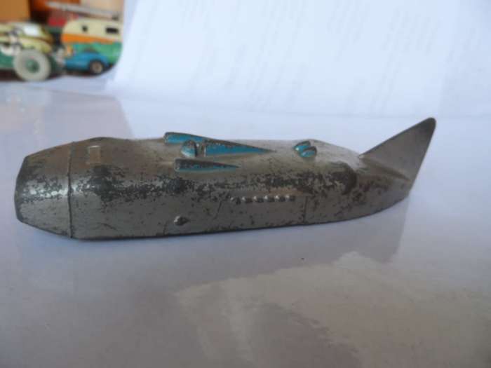 VINTAGE DINKY TOYS  23E `SPEED OF THE WIND` . MADE IN ENGLAND.VERY GOOD   [m24]