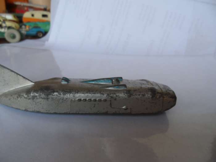 VINTAGE DINKY TOYS  23E `SPEED OF THE WIND` . MADE IN ENGLAND.VERY GOOD   [m24]