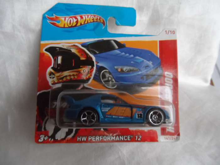 Hot Wheels HW PERFORMANCE `12 ~ HONDA S2000 (Blue) (141/247) V5445  [m47]