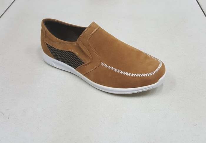 Old Photo Classy Brown Slip Ons - New Stock