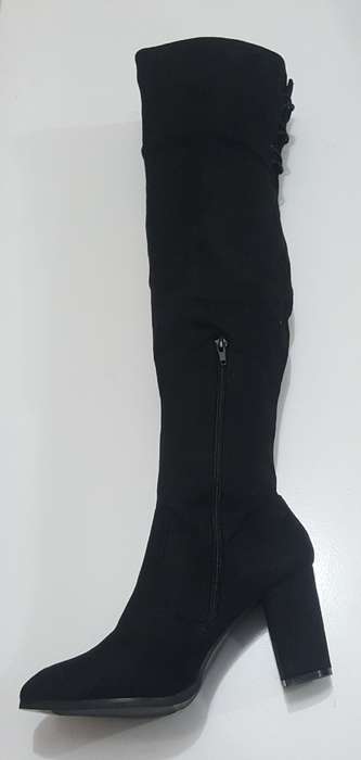 Thigh High Suede Winter Boots  .