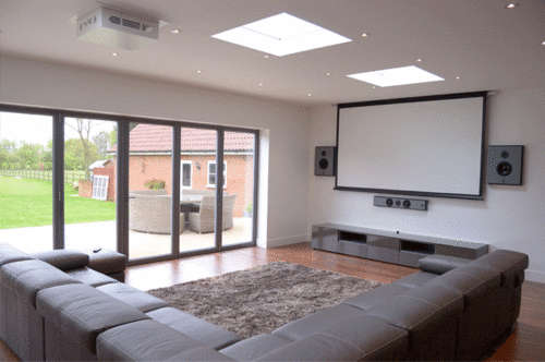 *AERO 60'' MANUAL DIAGONAL  16:9 WIDE SCREEN PROJECTOR SCREEN**