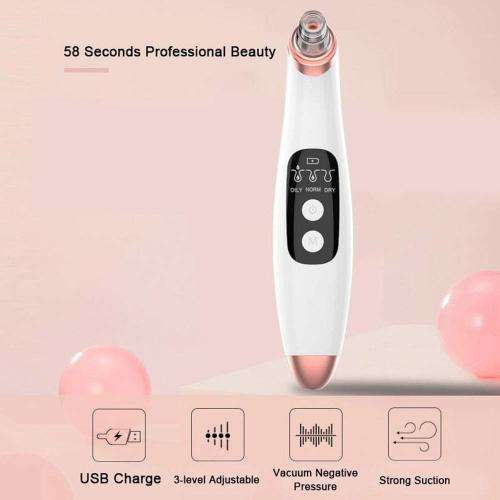 Blackhead Remover Electric Acne Comedone Pimple Extractor Cleaner Kit