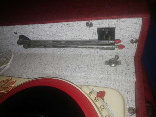 Gallo protable Radio and Record Player (Teppaz) in good working order (AC/DC conversion done)