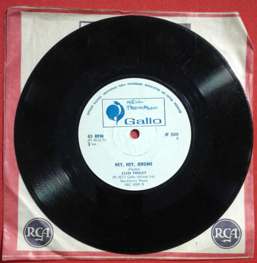 Clem Tholet - Rhodesians never die - IP 500 - Rhodesian pressing