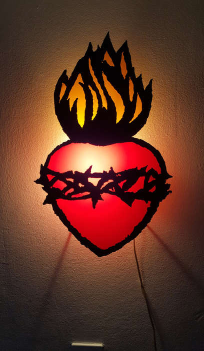 Brett Murray wall lamp