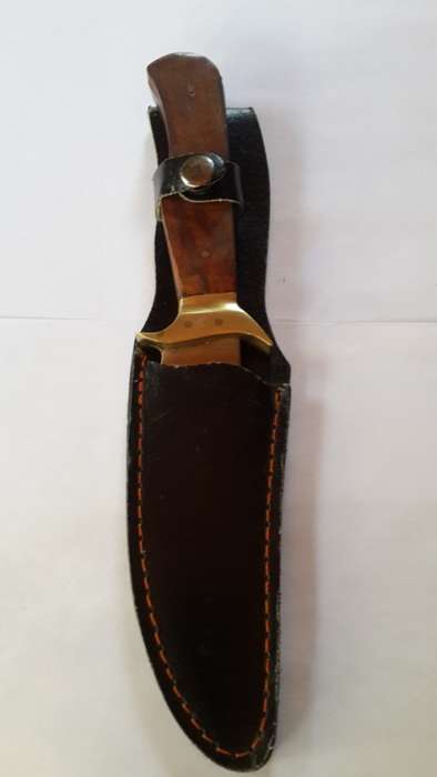 Old Hand made fixed Blade Knife, PLUS 3 Old Pocket Knives-Collectable