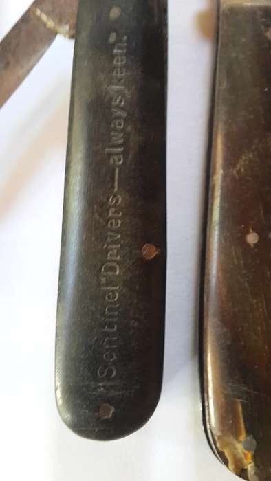 Old Hand made fixed Blade Knife, PLUS 3 Old Pocket Knives-Collectable