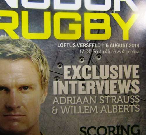 SOUTH AFRICA vs ARGENTINA - AUGUST 2014 - LOFTUS VERSVELD