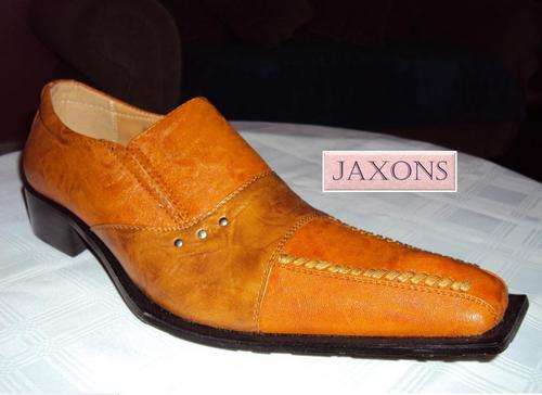 Carlos Enrico Designer Men's Shoes - Light Brown: Code B07
