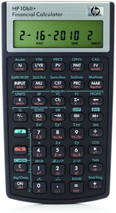 Brand New Financial Calculator HP for Business and Finance Students