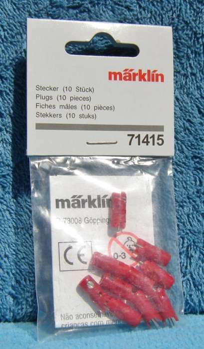 Marklin Plugs - 10 pieces