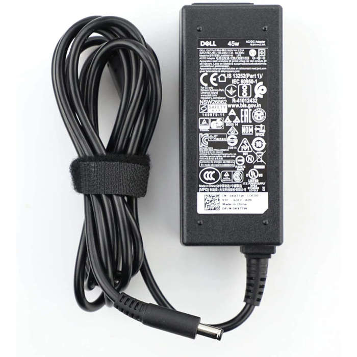 Original Dell 45w Laptop Charger - small pin