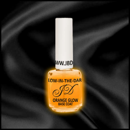 New Orange Glow in the Dark Nail Polish