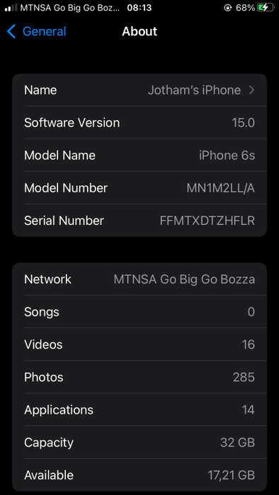 iPhone 6s