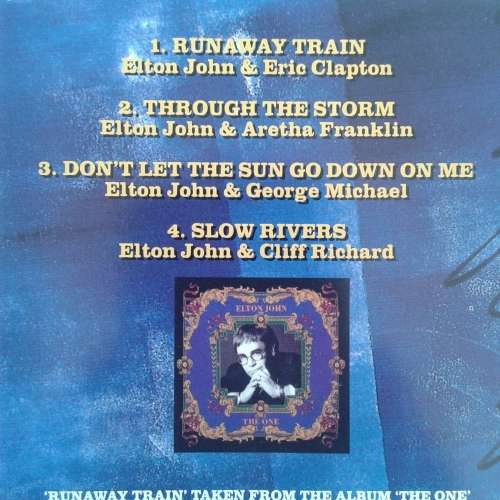 Elton John & Eric Clapton - Runaway Train [Import CD single] (1992)