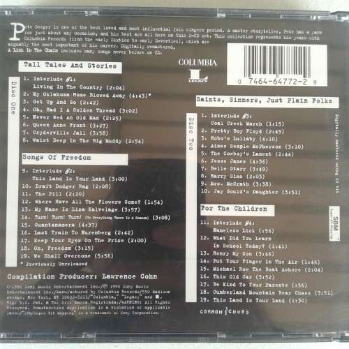 Pete Seeger - A Link In The Chain (2CD) [Import] (1996)