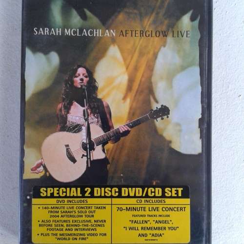 Sarah McLachlan - Afterglow Live [DVD + CD] (2004)