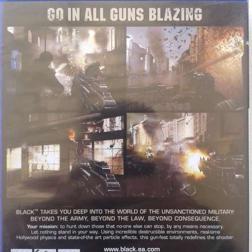 Black (PS2 Game) (PAL)