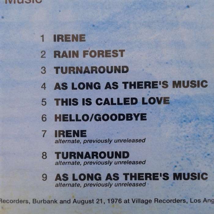 Charlie Haden / Hampton Hawes - As Long As There`s Music (1993)  Verve Records (CD)