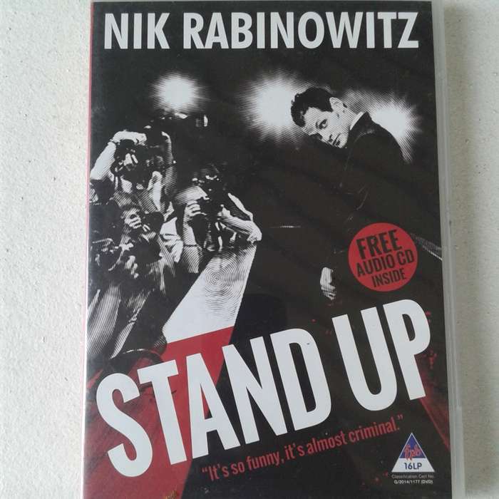 Nik Rabinowitz - Stand Up [DVD + CD] (2014)   *Stand-Up Comedy