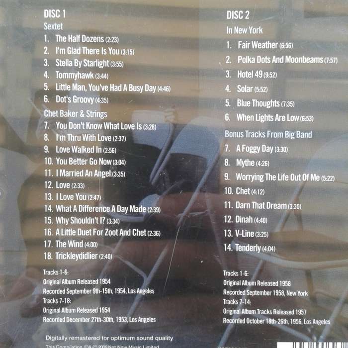 Chet Baker - Cool Jazz (2CD) (2009)
