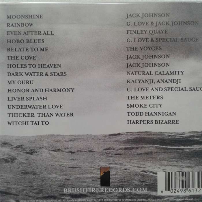 Jack Johnson And The Malloys - Thicker Than Water (Music From A Film By...) (2003)