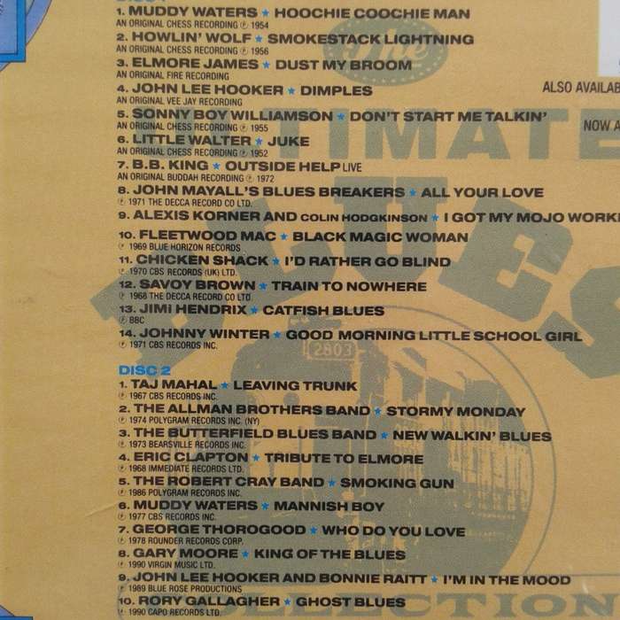 The Ultimate Blues Collection - Various Artists (2CD) (1990)
