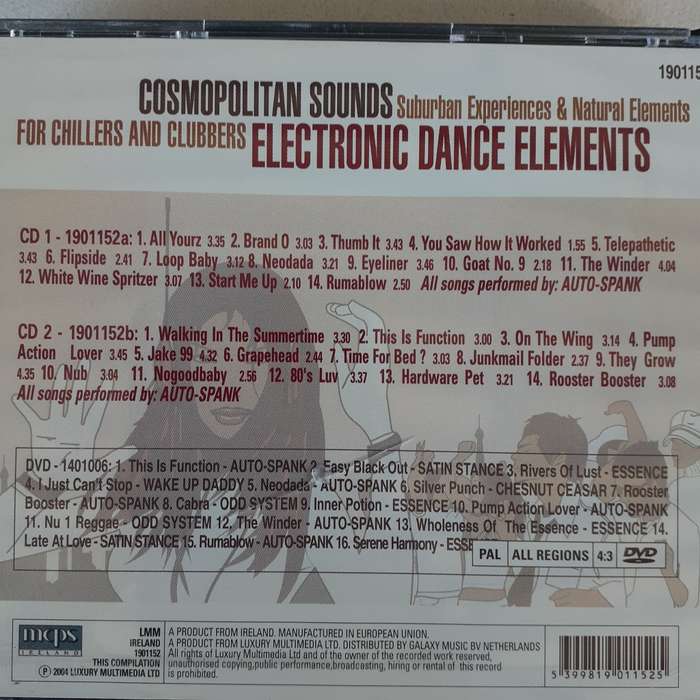 Cosmopolitan Sounds - Various Artists (2 CD + 1 DVD) (2004)