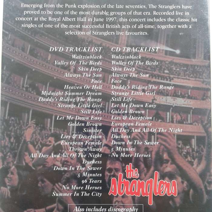 The Stranglers - Friday The Thirteenth: Live At The Royal Albert Hall [DVD + CD] (2003)