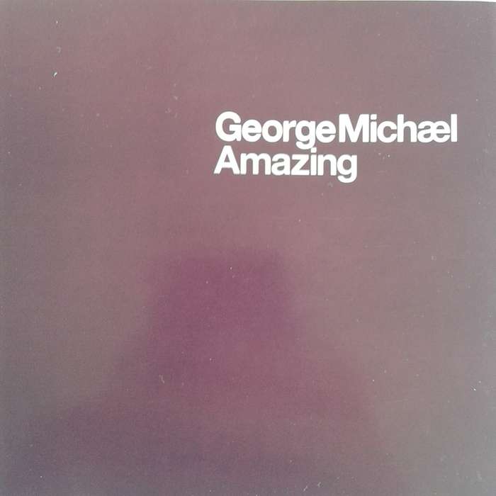 George Michael - Amazing [UK PROMO CD single] (2004)