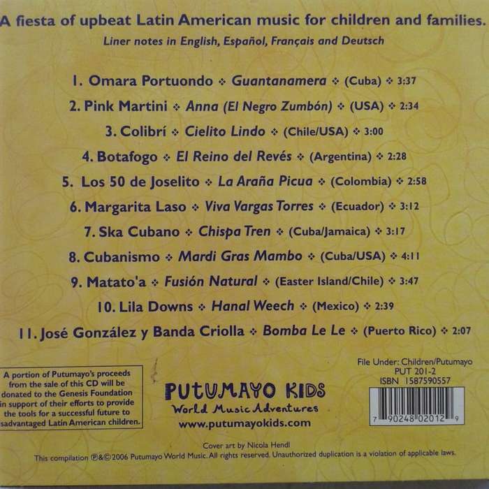 Putumayo Presents: Latin Playground (Various Artists) (2006)