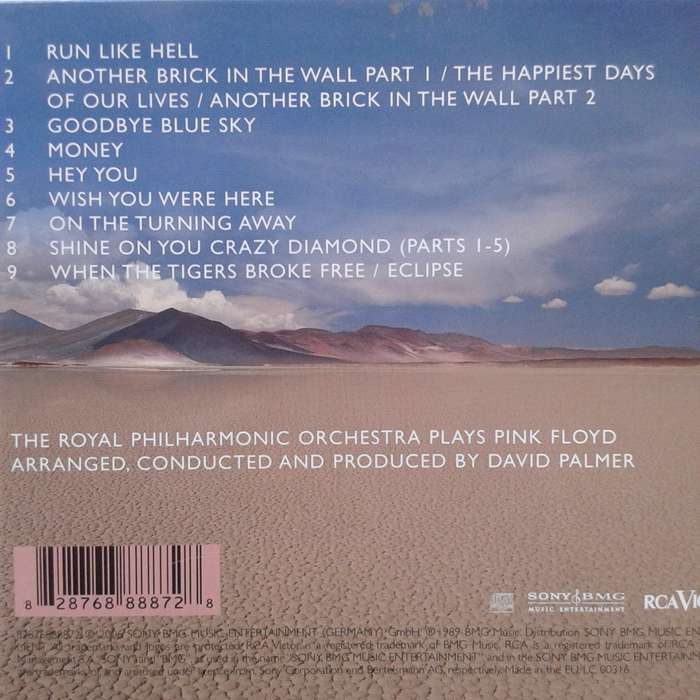 The Royal Philharmonic Orchestra plays Pink Floyd - One Of These Days [Import CD digipak] (1989)