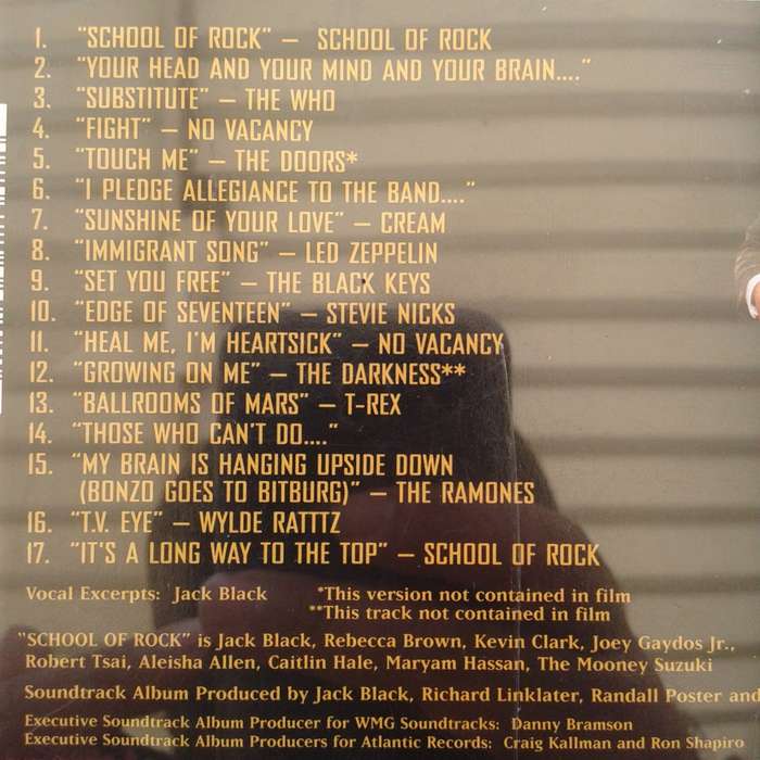 School Of Rock (Music From And Inspired By The Motion Picture) [Import CD 2003]