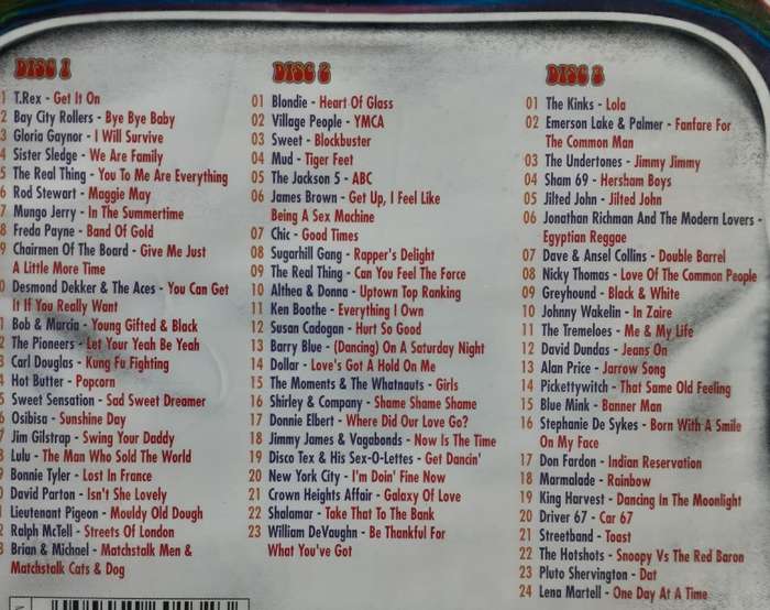 The Seventies Album - Various Artists [3 CD] (2005)