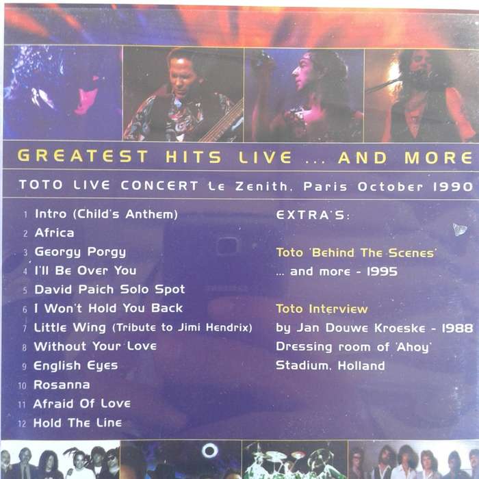 Toto - Greatest Hits Live... And More [DVD]