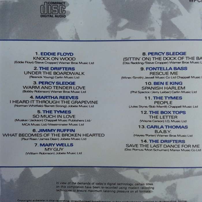 60`s Soul Hits - Various Artists (1988)   [R]