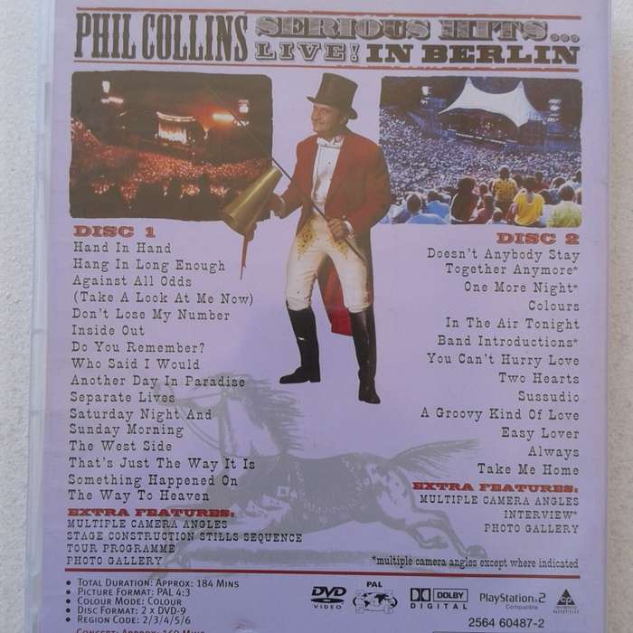 Phil Collins - Serious Hits... Live [2 DVD] (2003)