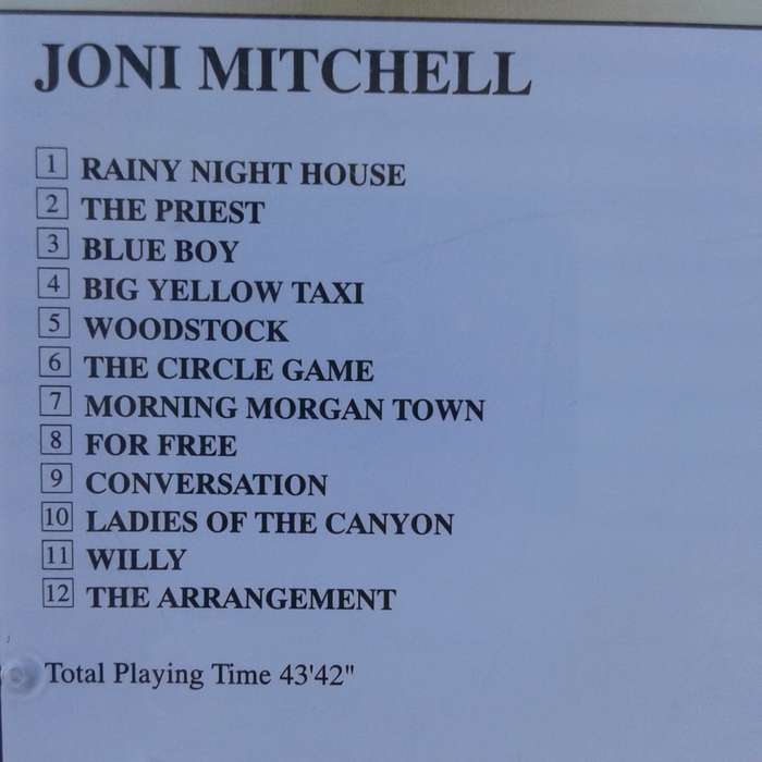 Joni Mitchell - Big Yellow Taxi (1996)   [D]