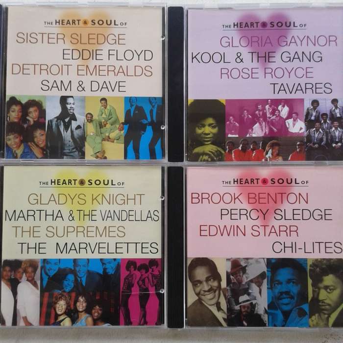 The Heart & Soul Of... - Various Artists [4 CD bundle]   [R]