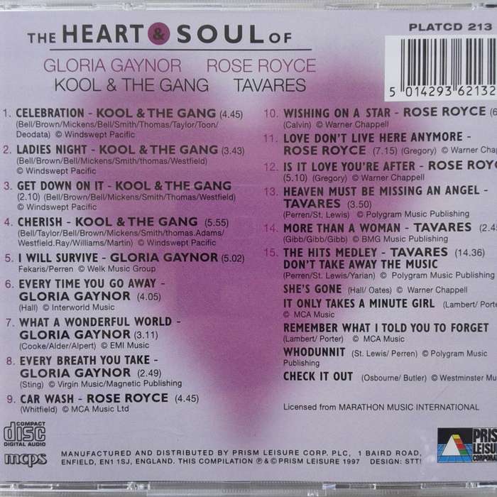 The Heart & Soul Of... - Various Artists [4 CD bundle]   [R]