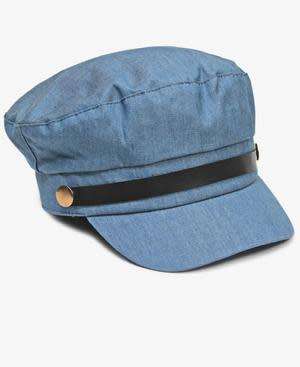 PEAK CAP - BLUE DENIM