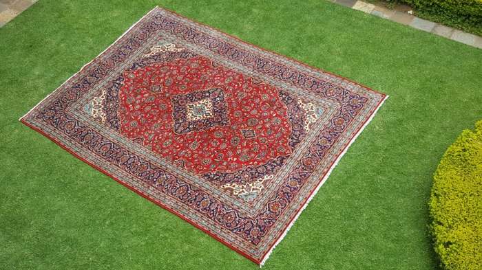 Beautiful Xtra Large New Authentic Kashan Region Persian Carpet 4.0m x 2.95m Hand Knotted