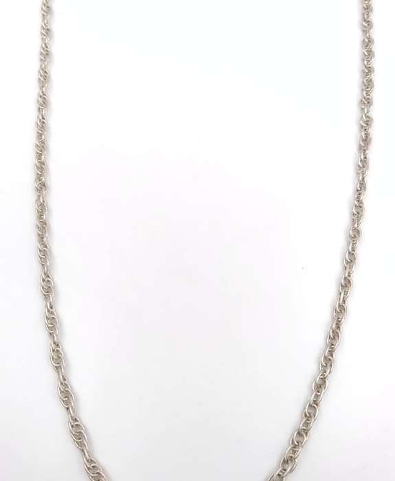 Vintage sterling silver twist chain