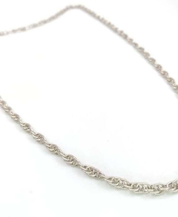 Vintage sterling silver twist chain